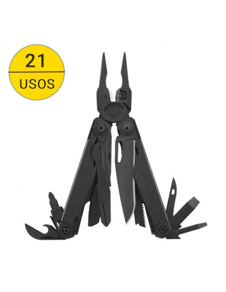 Leatherman | SURGE® BLACK com estojo Molle