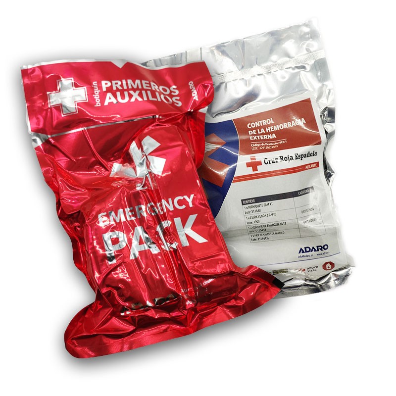 Emergency Pack IFAK03 | Botiquín Primeros Auxilios AVANZADO