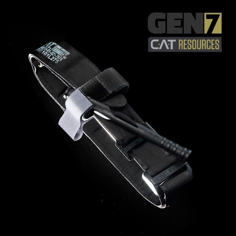 Torniquete de aplicación de combate CAT - GEN 7 (sello de tiempo gris)