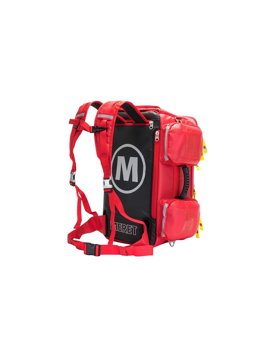 OMNI™ PRO X | BOLSA/MOCHILA PARA MATERIAL DE EMERGENCIAS SANITARIAS. ROJO