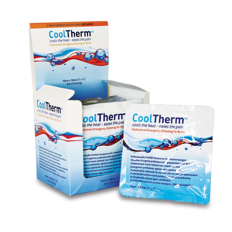 CoolTherm | Apósito de hidrogel para quemaduras